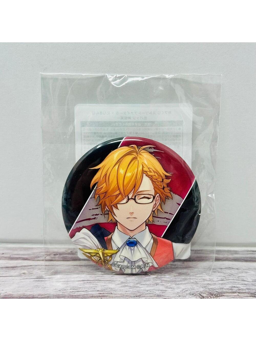 Capcom Street Fighter VI x Nijisanji Kanda Shoichi Pin Badge New Japan US Seller